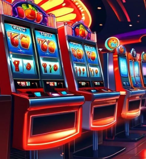 မြန်မာ ကစားသူများ Online Slot ဂိမ်းများကစားနေသောပုံ