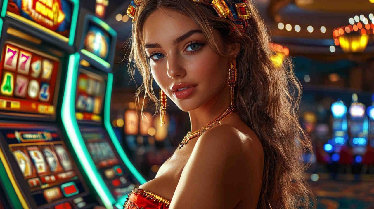 Mobile ဖုန်းဖြင့် Online Slot ကစားနေသောပုံ